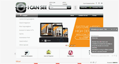Desktop Screenshot of icansee.ro